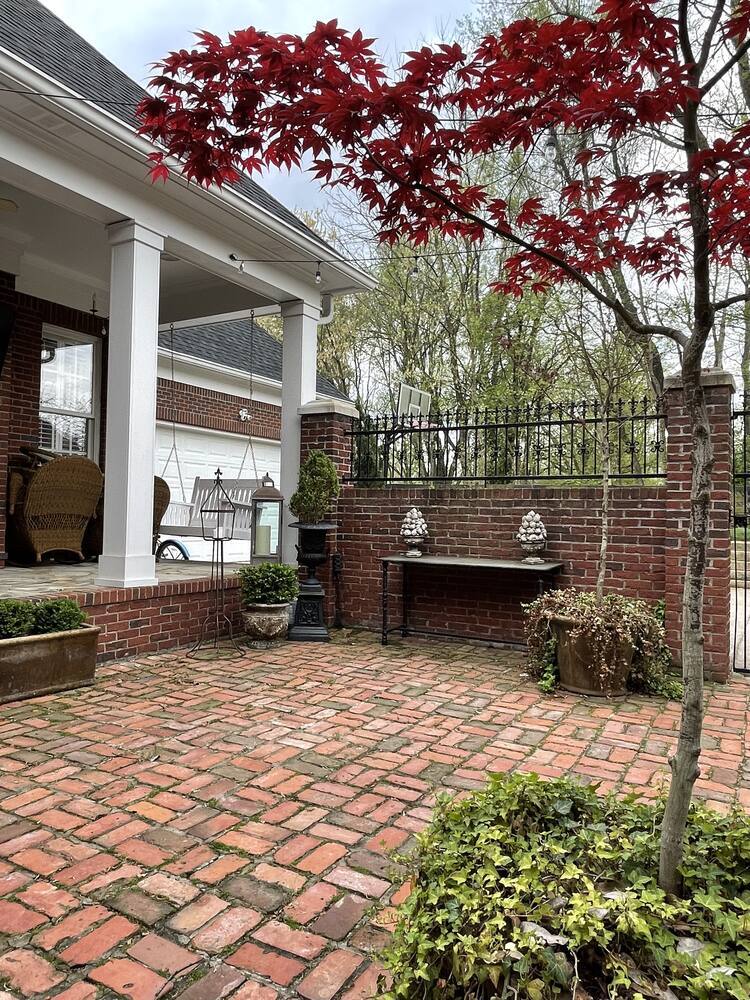 Elegant custom exterior project with landscaping by Trade Works Remodeling in Anchorage, KY